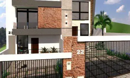 Casa para Venda em Juiz de Fora, Cerâmica, 3 dormitórios, 1 suíte, 2 banheiros, 2 vagas
