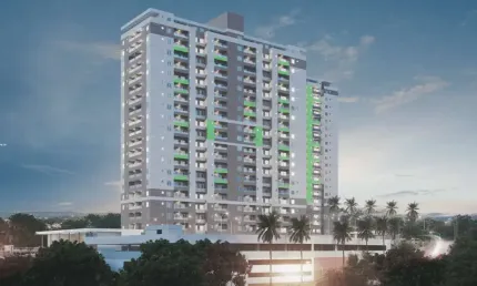 Lindo apartamento semi mobiliado em condominio clube UPSIDE!
