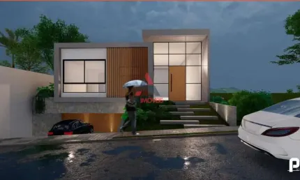 Casa linear alto padrão com 3 suítes no condomínio estrela alta