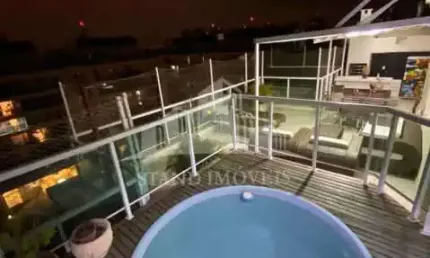 Cobertura com 3 quartos para alugar na avenida jornalista tim lopes, barra da tijuca, rio de janeiro, 220 m2 por r$ 15.000