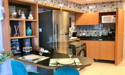 Flat com 1 quarto para alugar na Avenida Lúcio Costa, Barra da Tijuca, Rio de Janeiro, 52 m2 por R$ 3.500