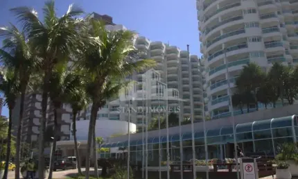 Apartamento com 1 quarto para alugar na Avenida Lúcio Costa, Barra da Tijuca, Rio de Janeiro, 55 m2 por R$ 3.500
