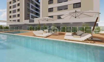 Apartamento à venda, no Bairro Abraão, Florianópolis-SC, com 1 quarto, sendo , com 1 vaga