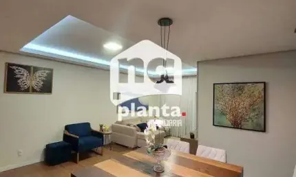 Apartamento à venda, no Bairro Praia Comprida, São José-SC, com 2 quartos, sendo 1 suíte, com 1 vaga