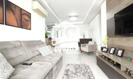 Apartamento à venda no Bairro Praia Comprida em São José-SC, com 2 quartos, 2 suítes, 1 vaga