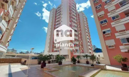 Apartamento à venda no bairro barreiros em são josé-sc, com 3 quartos, 1 suíte, 2 vagas