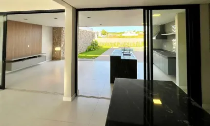Casa nova alto padrao no condomínio residencial jequitiba