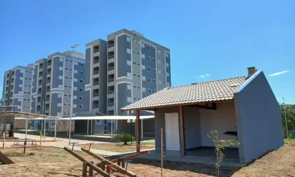 Venda apartamento no residencial istambul fica na avenida que dá acesso ao bairro novo bongiovani