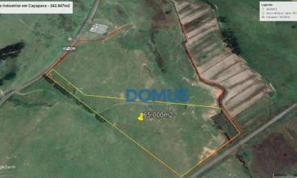 Área à venda, 242847 m² por R$ 84.996.450,00 - Jardim Campo Grande - Caçapava/SP
