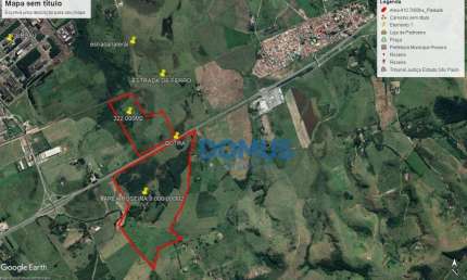 Área à venda, 1000000 m² por R$ 50.000.000,00 - Pirapitingui - Roseira/SP