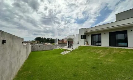Casa térrea, nova com 3 quartos a venda no condomínio santa teresa na cidade de itupeva-vinhedo