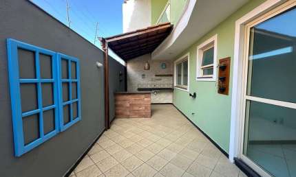 Casa Duplex para Venda em Guarapari, Jardim Santa Rosa, 3 dormitórios, 1 suíte, 2 banheiros, 1 vaga