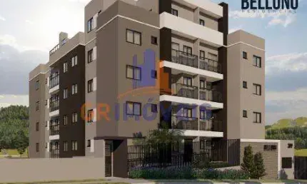Apartamento para Venda em Pinhais, Centro, 2 dormitórios, 1 suíte, 2 banheiros, 1 vaga