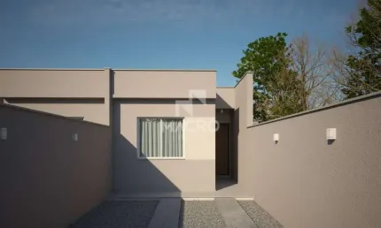 Geminado térreo | três rios do sul | 2 quartos (1 suíte) | 65m²