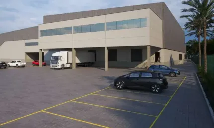Barracão / Galpão / Depósito para alugar na Rua Onório Bortolato, 00, Pedreiras, Navegantes, 4200 m2 por R$ 109.200