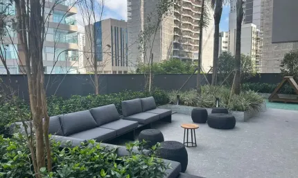Apartamento com 1 quarto à venda na Avenida Açocê, 50, Indianópolis, São Paulo