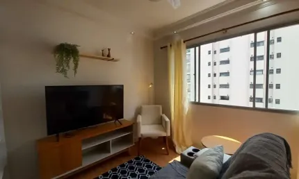 Apartamento com 1 quarto para alugar na Avenida Rouxinol, 763, Indianópolis, São Paulo