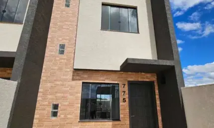 Maravilhoso sobrado no conj. habitacional nova ponta grossa.