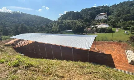 Galpão hangar com pátio grande e àrea fabril em santana de parnaíba - ótima oportunidade!