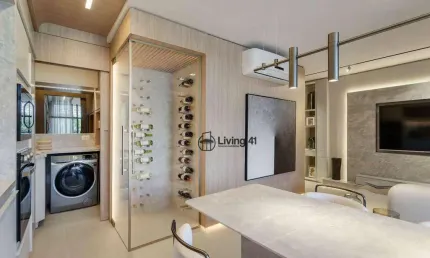 Apartamento Duplex com 2 dormitórios à venda, 97 m² por R$ 1.474.000 - Barigui - Curitiba/PR