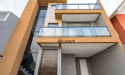 Sobrado com 3 dormitórios à venda, 136 m² por R$ 880.000,00 - Santa Felicidade - Curitiba/PR