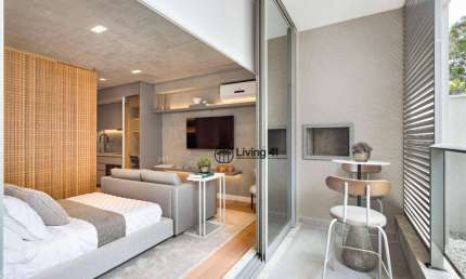Studio com 1 dormitório à venda, 36 m² por R$ 612.000,00 - Barigui - Curitiba/PR