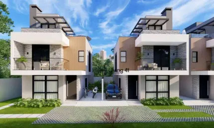 Sobrado com 3 dormitórios à venda, 134 m² por r$ 719.000,00 - hauer - curitiba/pr
