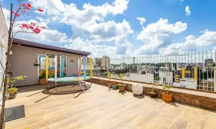 Cobertura espetacular no Bigorrilho - 351mts privativos I Vista 360º I Totalmente reformada