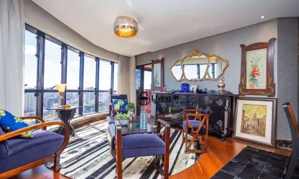 Apartamento com 4 dormitórios à venda, 260 m² por r$ 1.950.000,00 - batel - curitiba/pr