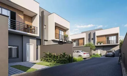 Sobrado com 3 dormitórios à venda, 138 m² por R$ 726.000 - Uberaba