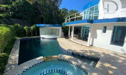 Casa com 4 dormitórios à venda, 500 m² por R$ 6.500.000,00 - Condomínio Hanga Roa - Bertioga/SP