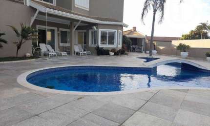 Casa com 4 dormitórios, 412 m² - venda por R$ 3.480.000 ou aluguel por R$ 26.190/mês - Condomínio Fazenda São Joaquim - Vinhedo/SP