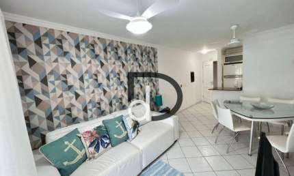 Apartamento com 3 dormitórios para alugar, 84 m² por R$ 13.500,00/mês - Riviera de São Lourenço - Bertioga/SP