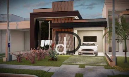 Casa com 3 dormitórios à venda, 141 m² por R$ 1.100.000,00 - Condomínio Park Gran Reserve - Indaiatuba/SP