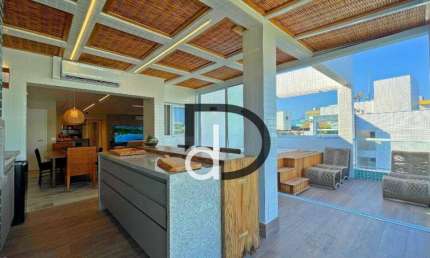 Cobertura com 4 dormitórios à venda, 208 m² por R$ 5.990.000,00 - Riviera de São Lourenço - Bertioga/SP