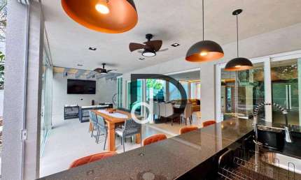 Casa com 6 dormitórios à venda, 400 m² por R$ 7.500.000,00 - Riviera de São Lourenço - Bertioga/SP