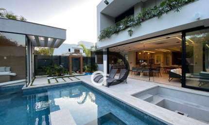 Casa com 5 dormitórios à venda, 398 m² por R$ 8.800.000,00 - Riviera de São Lourenço - Bertioga/SP
