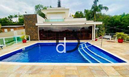 Casa com 3 dormitórios à venda, 447 m² por R$ 3.980.000,00 - Condomínio Marambaia - Vinhedo/SP