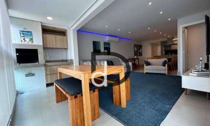 Apartamento com 3 dormitórios à venda, 135 m² por R$ 3.800.000 - Riviera de São Lourenço - Bertioga/SP