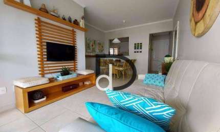 Apartamento com 3 dormitórios para alugar, 85 m² por R$ 12.000/mês - Riviera de São Lourenço - Bertioga/SP