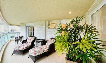 Apartamento com 4 dormitórios para alugar, 186 m² por R$ 20.000,00/ano - Riviera de São Lourenço - Bertioga/SP