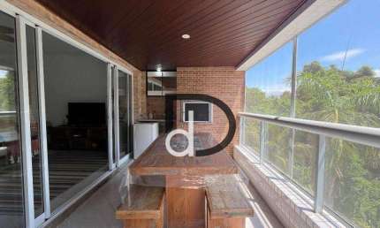 Apartamento com 3 dormitórios para alugar, 103 m² por R$ 10.000/mês - Riviera de São Lourenço - Bertioga/SP