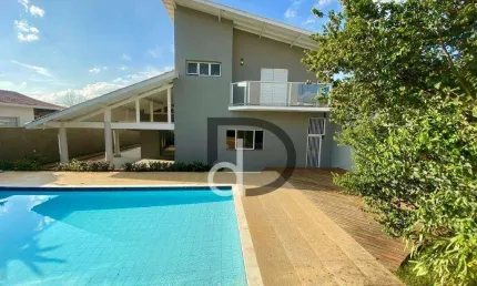 Casa com 5 dormitórios, 400 m² - venda por R$ 2.600.000,00 ou aluguel por R$ 16.474,00/mês - Condomínio Marambaia - Vinhedo/SP