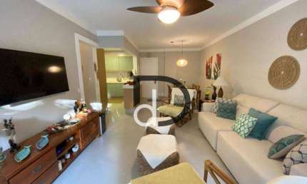 Apartamento com 3 dormitórios para alugar, 105 m² por R$ 1.600,01/dia - Riviera de São Lourenço - Bertioga/SP