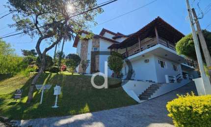 Casa com 4 quartos sendo 2 suites, 416 m² -  Condomínio Estância Marambaia - Vinhedo/SP