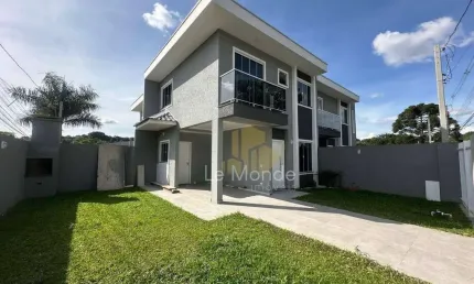 Sobrado com 3 dormitórios à venda, 80 m² por r$ 630.000,00 - cidade industrial - curitiba/pr