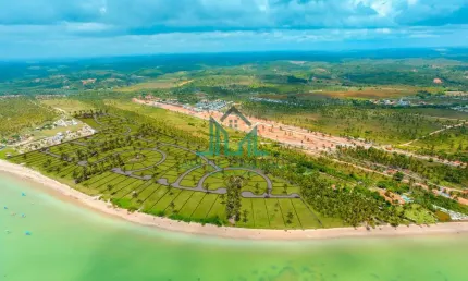 Terreno a Beira-mar na Praia do Patacho 'Pé na Areia' - Rota Ecológica dos Milagres - Alagoas