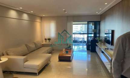 Apartamento, Nascente, 3 quartos, Varanda, Lavabo, 169m², 2 Vagas na Ponta Verde - Maceió Alagoas