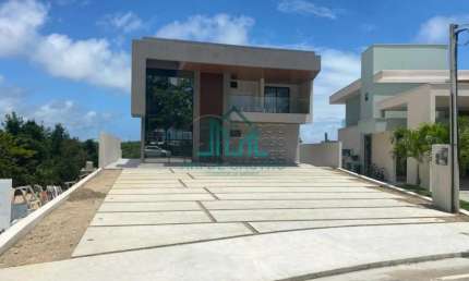 Casa 4 suítes de Alto Padrão, Piscina, 416m² na Serraria - Condomínio Reserva do Vale - Maceió Alagoas