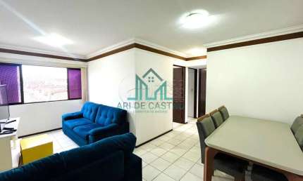Apartamento com 3 Quartos com 68,40 m²  Pertinho da Praia de Cruz das Almas Maceió Alagoas